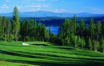 Iron Horse golf course with views of Whitefish Lake