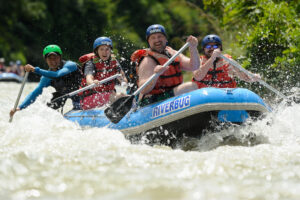 Whitewater rafting in Montana